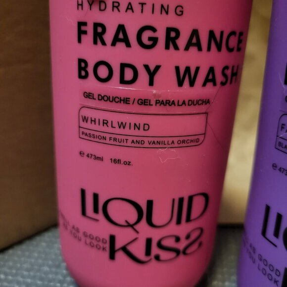 NEW LIQUID KISS FRAGRANCE BODY WASH - Picture 2 of 4